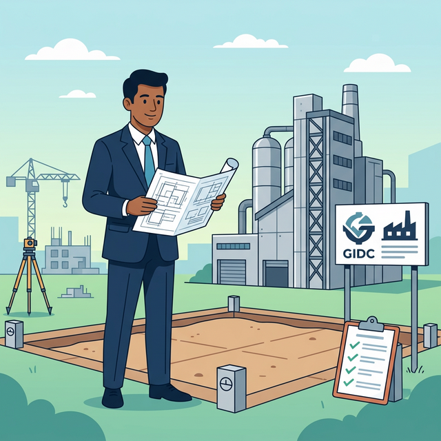 GIDC plot application and industrial advisory services in Rajkot by V and V Associates