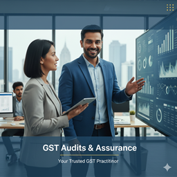 GST consultant providing GST registration, return filing and compliance services in Rajkot