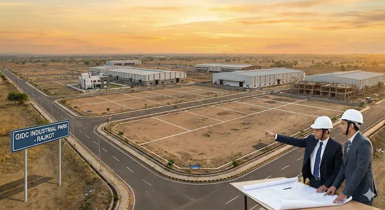 How to Get an Industrial Plot in GIDC – Rajkot & Jamnagar Land Allotment Guide