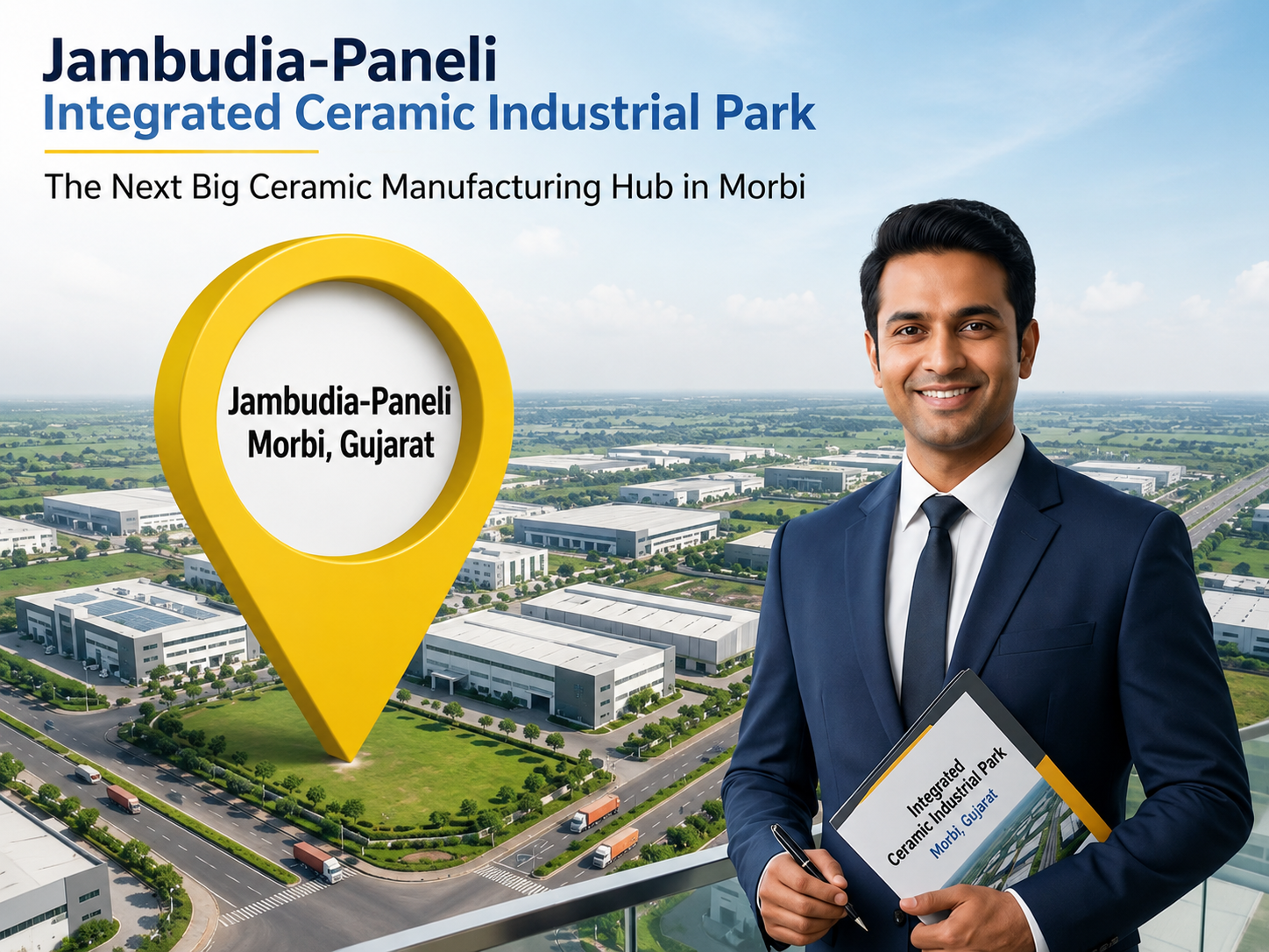 Jambudiya-Paneli GIDC Integrated Ceramic Industrial Park Morbi
