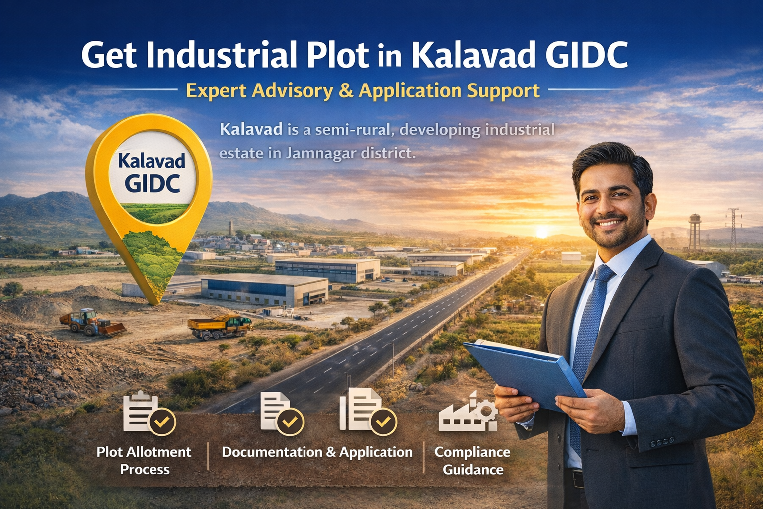 Kalavad GIDC Industrial Plot Advisory